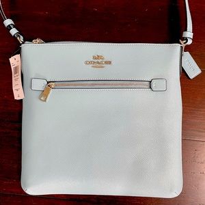 NWT Coach Leather Rowan Crossbody